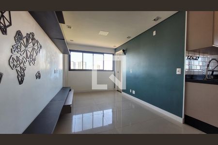 Sala de apartamento para alugar com 2 quartos, 48m² em Jardim Jamaica, Santo André