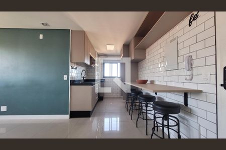 Cozinha  de apartamento para alugar com 2 quartos, 48m² em Jardim Jamaica, Santo André