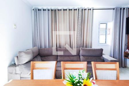 Sala de casa de condomínio à venda com 3 quartos, 120m² em Vila Luzita, Santo André