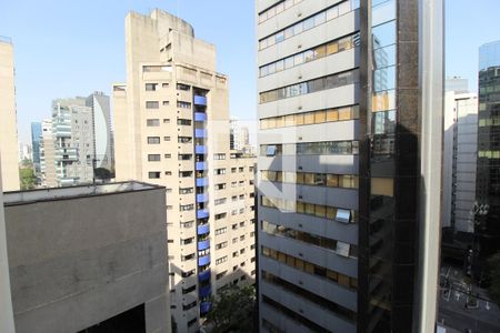 Vista da Varanda de apartamento para alugar com 1 quarto, 70m² em Vila Olímpia, São Paulo