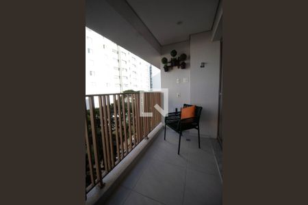 Varanda de kitnet/studio para alugar com 1 quarto, 25m² em Sumarezinho, São Paulo