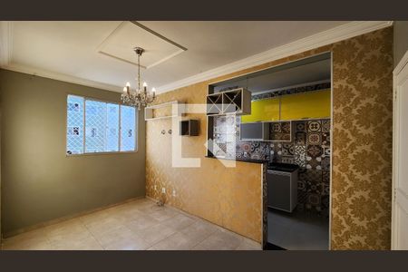 Sala/cozinha  de apartamento para alugar com 2 quartos, 54m² em Recanto Quarto Centenário, Jundiaí