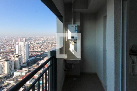Varanda da Sala de apartamento para alugar com 2 quartos, 38m² em Vila Tolstoi, São Paulo