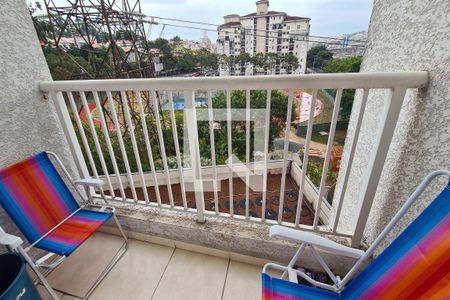 Varanda da Sala de apartamento à venda com 2 quartos, 51m² em Sítio da Figueira, São Paulo