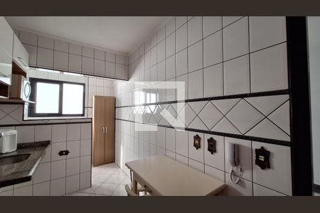 Cozinha de apartamento para alugar com 1 quarto, 48m² em Ocian, Praia Grande