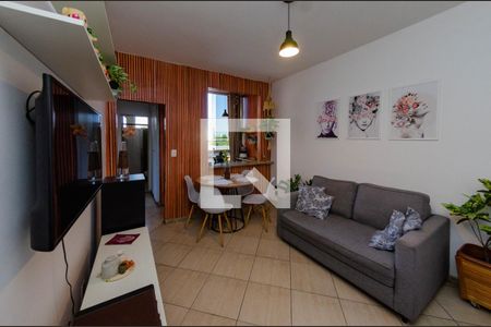 Sala de apartamento à venda com 3 quartos, 69m² em Padre Eustáquio, Belo Horizonte