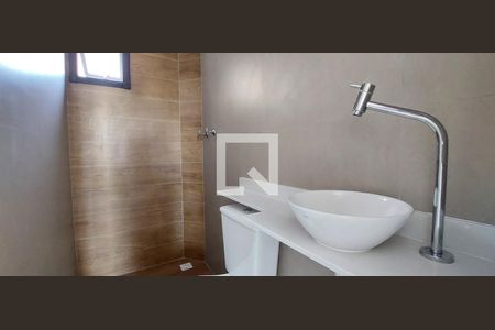 Banheiro Quarto 1 suíte de apartamento à venda com 2 quartos, 62m² em Santa Terezinha, Santo André