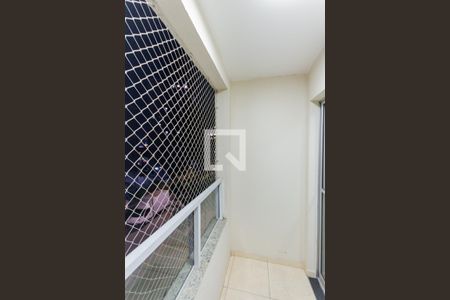 Varanda da Sala de apartamento para alugar com 2 quartos, 48m² em Utinga, Santo André