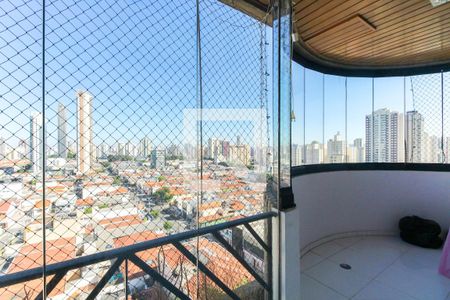 Varanda da Sala de apartamento à venda com 4 quartos, 255m² em Tatuapé, São Paulo