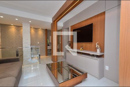 Sala cobertura de apartamento à venda com 4 quartos, 190m² em Sagrada Família, Belo Horizonte