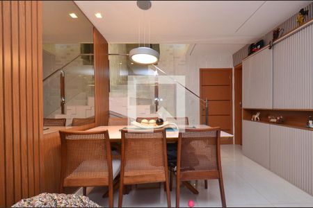 Sala de jantar de apartamento à venda com 4 quartos, 190m² em Sagrada Família, Belo Horizonte