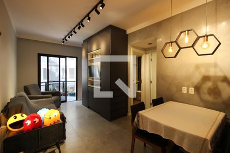 Sala de apartamento à venda com 1 quarto, 50m² em Jardim Paulista, São Paulo