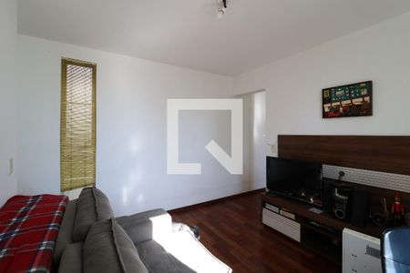 Sala de apartamento à venda com 1 quarto, 54m² em Vila Valparaiso, Santo André