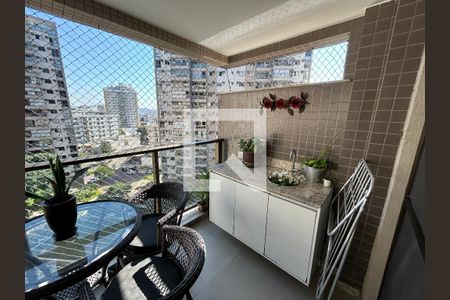 Varanda de apartamento à venda com 3 quartos, 83m² em Cachambi, Rio de Janeiro