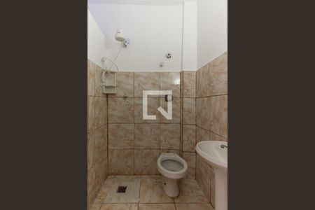 Banheiro de kitnet/studio para alugar com 1 quarto, 37m² em Santa Cecília, São Paulo