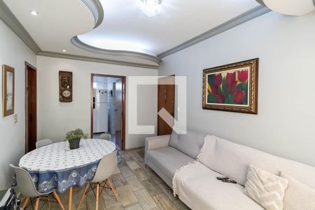 Sala  de apartamento à venda com 3 quartos, 90m² em Castelo, Belo Horizonte