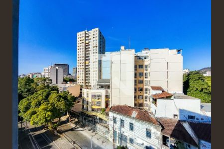 Vista da Sala de apartamento à venda com 2 quartos, 72m² em Maracanã, Rio de Janeiro