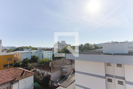 Vista da Sala de apartamento à venda com 1 quarto, 51m² em Glória, Porto Alegre