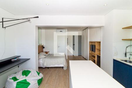 Sala de kitnet/studio à venda com 1 quarto, 34m² em Bom Retiro, São Paulo