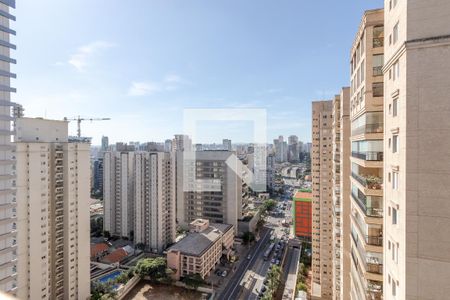 Vista da Varanda de apartamento para alugar com 1 quarto, 32m² em Brooklin Paulista, São Paulo