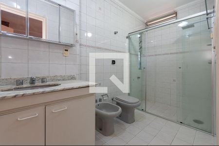 Banheiro do quarto 1 Suíte de apartamento para alugar com 3 quartos, 96m² em Perdizes, São Paulo