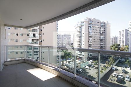 Varanda da Sala de apartamento para alugar com 3 quartos, 82m² em Jacarepaguá, Rio de Janeiro
