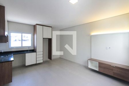 Sala e Cozinha de apartamento para alugar com 2 quartos, 47m² em Vila Ivone, São Paulo