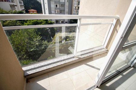 Varanda da Sala de apartamento para alugar com 1 quarto, 58m² em Pinheiros, São Paulo