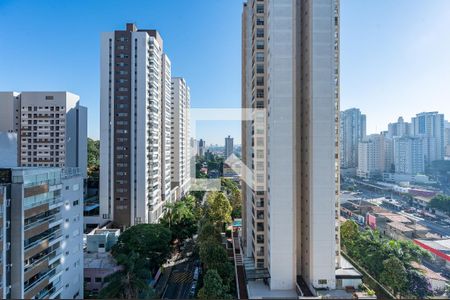 Vista da Sacada de kitnet/studio à venda com 1 quarto, 29m² em Jardim Prudência, São Paulo