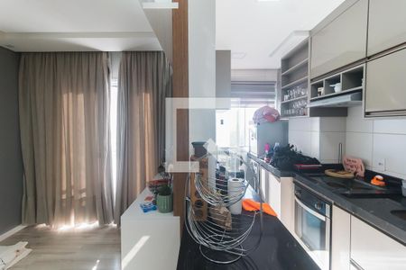 Sala/Cozinha de apartamento para alugar com 2 quartos, 52m² em Biritiba, Poá