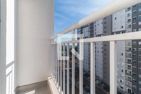 Sacada da Sala de apartamento para alugar com 2 quartos, 52m² em Biritiba, Poá