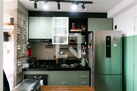 Cozinha de apartamento para alugar com 2 quartos, 41m² em Chácara Califórnia, São Paulo
