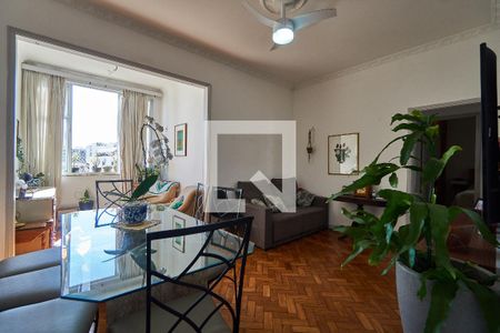 Sala de apartamento à venda com 3 quartos, 100m² em Rio Comprido, Rio de Janeiro