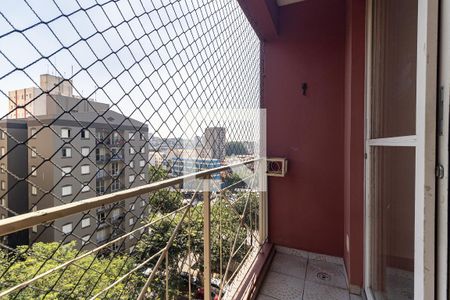 Varanda da Sala de apartamento para alugar com 3 quartos, 63m² em Jardim São Savério, São Paulo