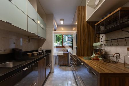 Cozinha de apartamento para alugar com 3 quartos, 98m² em Bela Vista, Porto Alegre