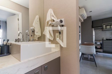 Lavabo de kitnet/studio para alugar com 1 quarto, 40m² em Pinheiros, São Paulo