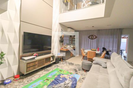 Casa de condomínio à venda com 250m², 3 quartos e 4 vagasSala