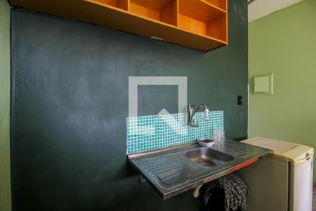 3 Cozinha de kitnet/studio para alugar com 1 quarto, 30m² em Campos Elíseos, São Paulo