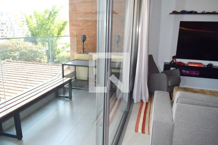 Varanda sala de apartamento à venda com 2 quartos, 115m² em Cerqueira César, São Paulo