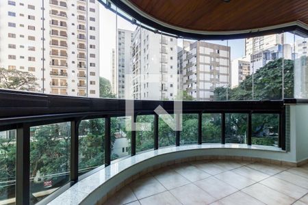 Varanda de apartamento à venda com 4 quartos, 187m² em Paraíso, São Paulo