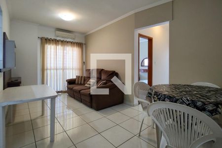 Sala de apartamento para alugar com 2 quartos, 87m² em Aviação, Praia Grande