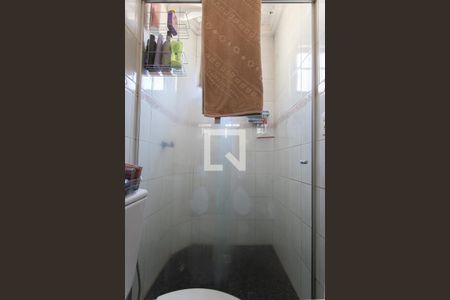 Banheiro da Suíte de apartamento à venda com 2 quartos, 60m² em Liberdade, Belo Horizonte