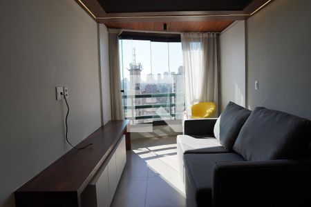 Sala de apartamento para alugar com 1 quarto, 55m² em Pinheiros, São Paulo