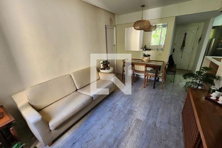 Sala de apartamento à venda com 2 quartos, 62m² em Laranjeiras, Rio de Janeiro