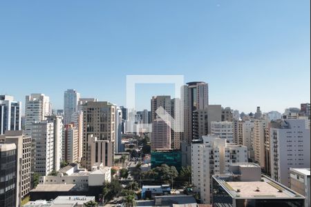 Vista da Sacada de kitnet/studio à venda com 1 quarto, 28m² em Itaim Bibi, São Paulo
