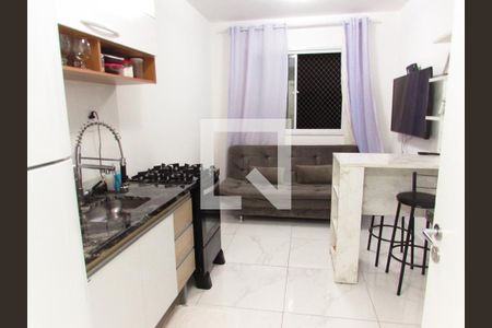 Sala de apartamento para alugar com 1 quarto, 25m² em Vila Nova das Belezas, São Paulo