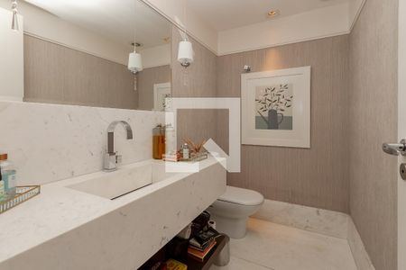 Lavabo de apartamento à venda com 4 quartos, 370m² em Campo Belo, São Paulo