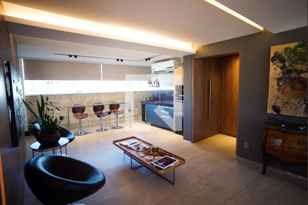 Sala de apartamento à venda com 3 quartos, 251m² em Liberdade, Belo Horizonte