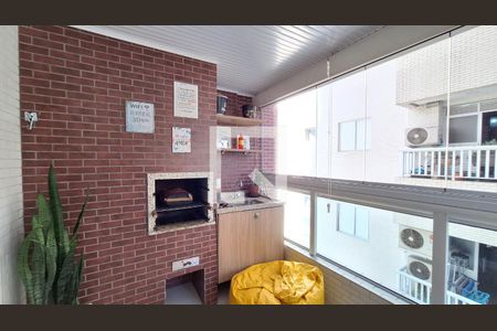 Varanda gourmet de apartamento para alugar com 1 quarto, 57m² em Forte, Praia Grande