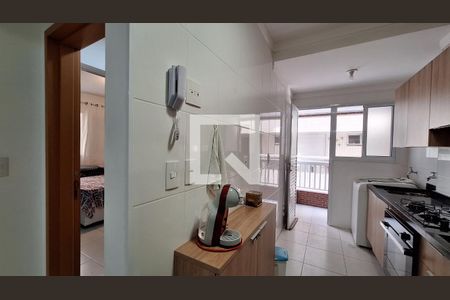 Cozinha/Area de serviço de apartamento para alugar com 1 quarto, 57m² em Forte, Praia Grande